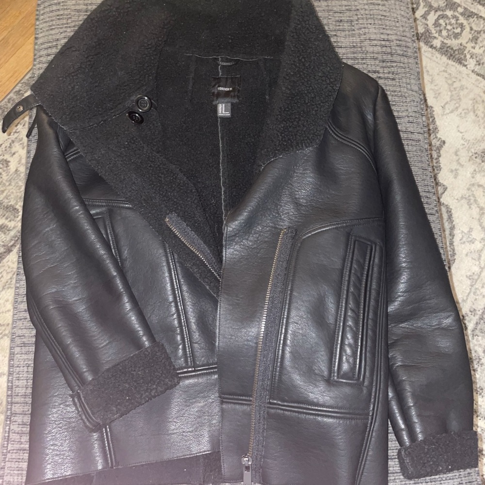 Forever 21 leather jacket